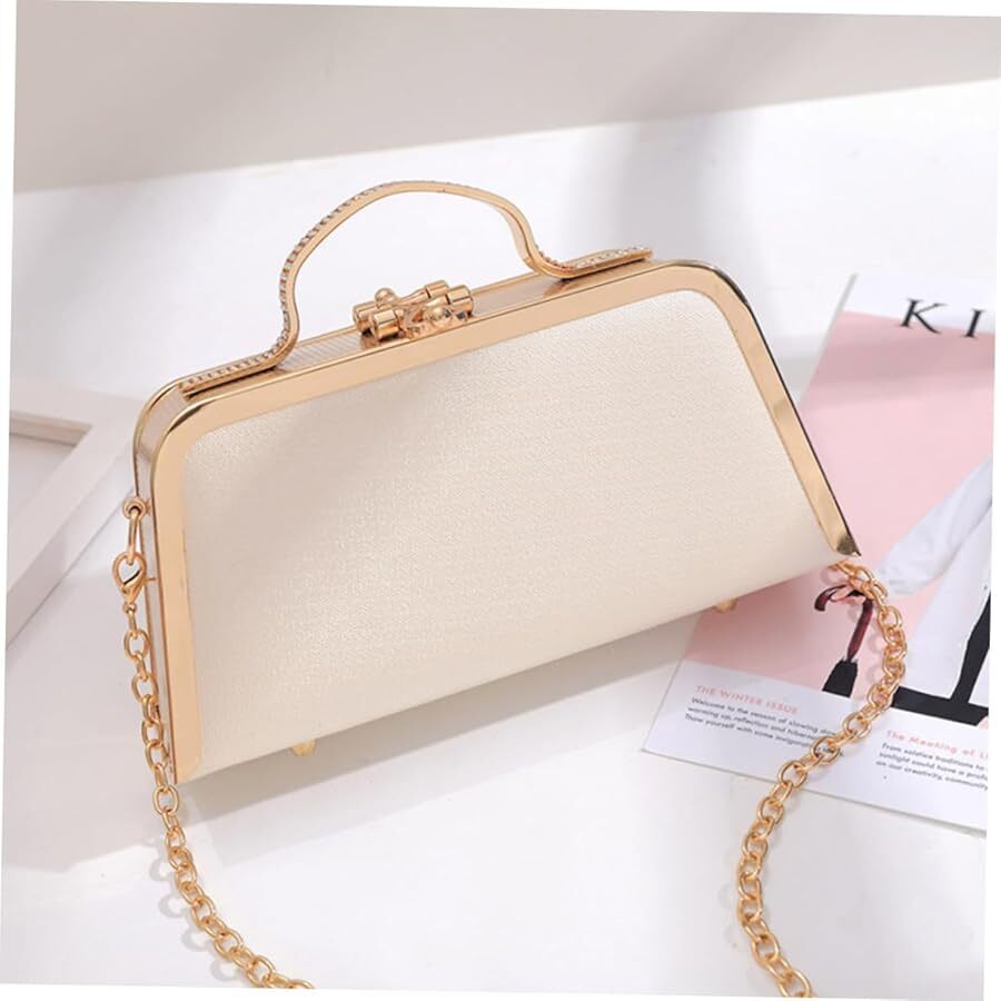 White PU Leather Crossbody Bag