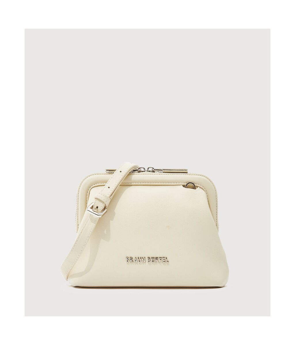 White PU Leather Crossbody Bag